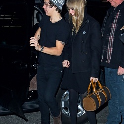01-01 - Arriving at the hotel with Harry Styles in New York